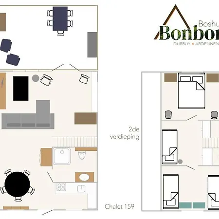 Boshuis Bonbon Chalé Durbuy